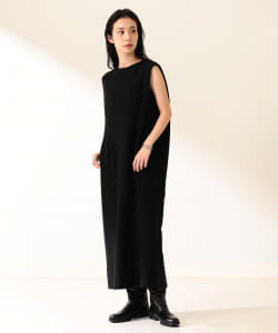 AURALEE / TENSE WOOL DOUBLE CLOTH DRESS