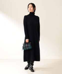 SLOANE × Demi-Luxe BEAMS / 別注 ミラノリブ タートルネックワンピース