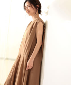 Demi-Luxe BEAMS / ノースリーブ フレア ワンピース