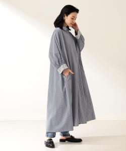 ne Quittez pas × Demi-Luxe BEAMS / エンブロイダリー シャツワンピース