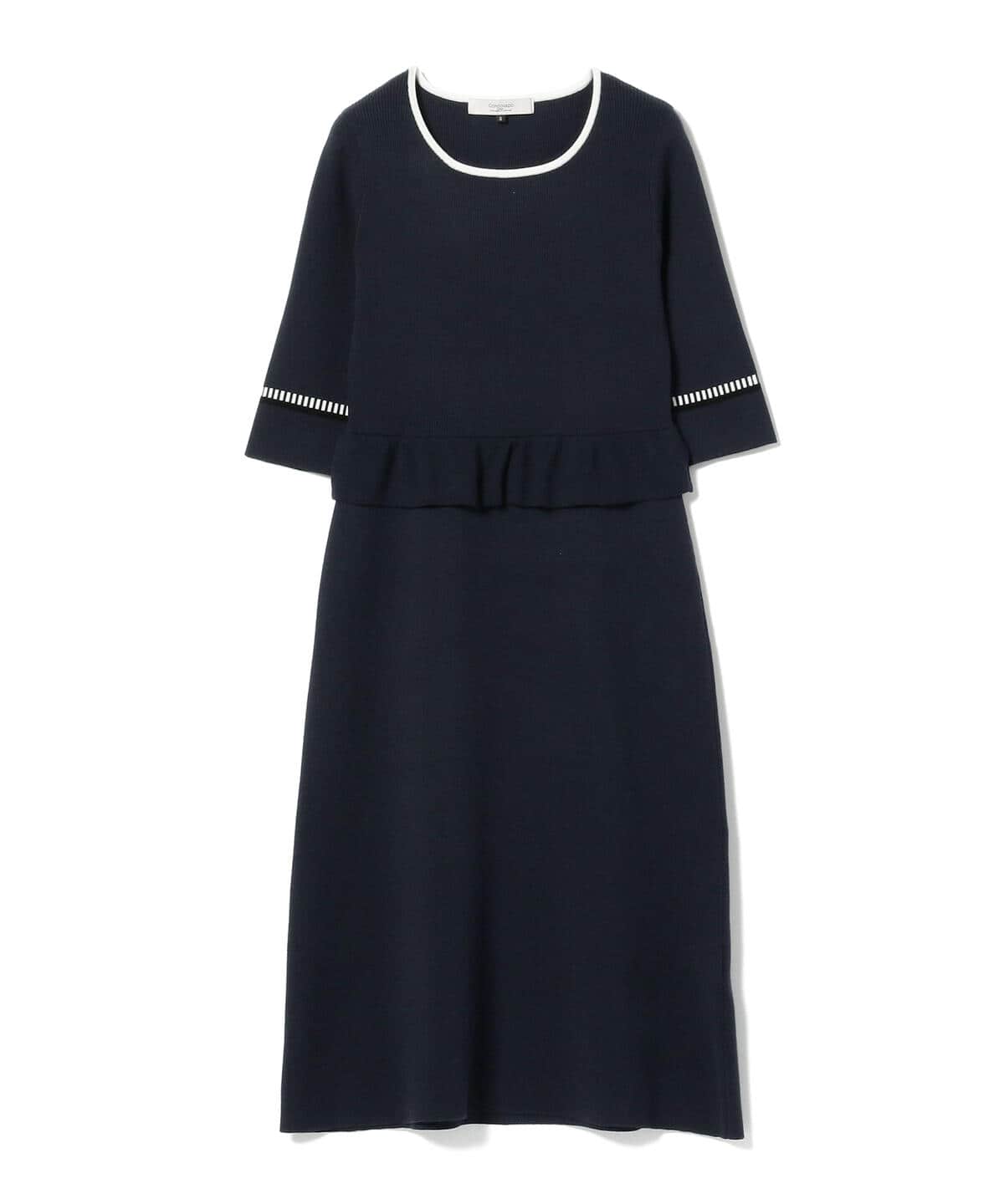 【別注】CORCOVADO コルコバード / バイカラー ドレス ワンピース WOMEN NAVY S 【別注】CORCOVADO コルコバード / バイカラー ドレス ワンピース WOMEN NAVY S