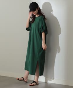 SAYAKA DAVIS / ツイストスリーブ ジャージドレス