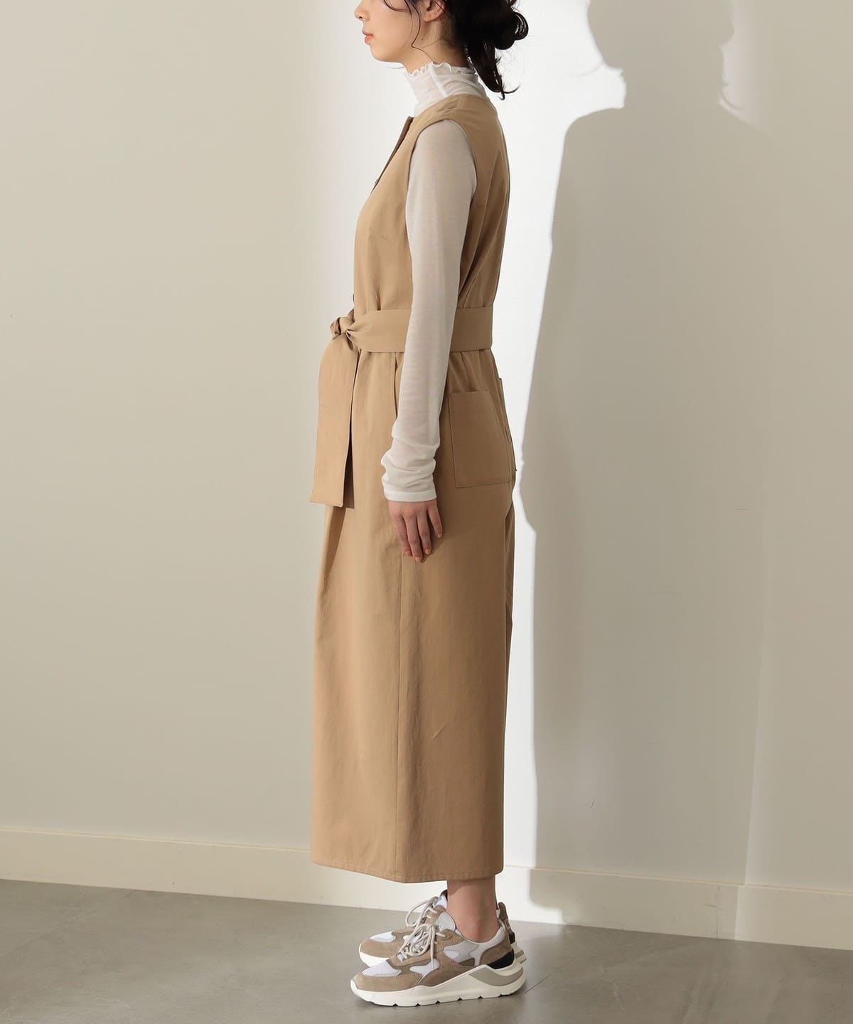 【現行品】即完売！Demi-Luxe BEAMS トリプルクロス オールインワン Demi-Luxe BEAMS / トリプルツイル オールインワンを使った人気