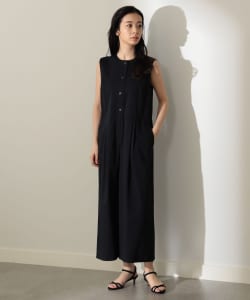 Demi-Luxe BEAMS / コットンサテン オールインワン