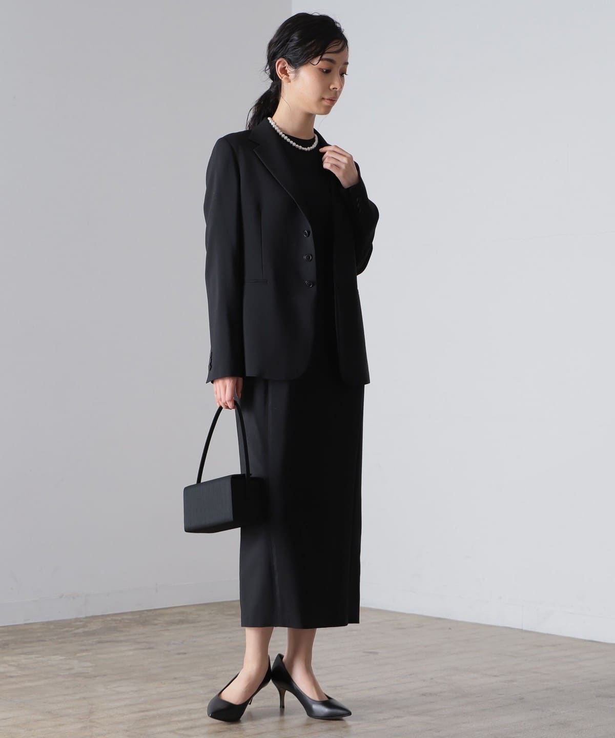 LEE × Demi-Luxe BEAMS / スーパーシンプルワンピース .M