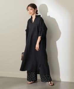 TICCA / リネン ツイストスリーブ ワンピース
