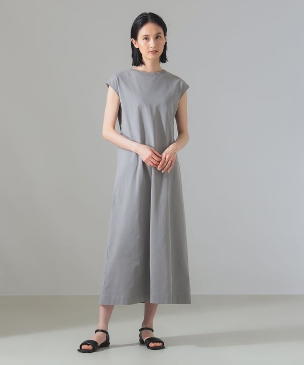 【別注】SLOANE / コットン天竺 フレンチスリーブ ワンピース サイズ1 Demi-Luxe BEAMS（デミルクス ビームス）【別注】SLOANE