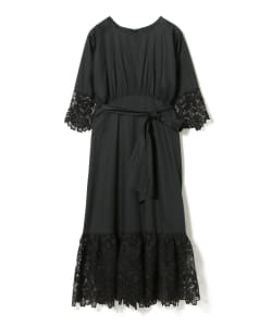 Demi-Luxe BEAMS / レースコンビ ワンピース