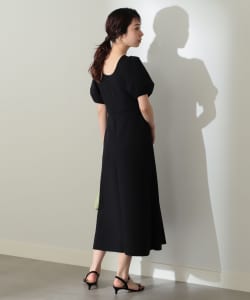 Demi-Luxe BEAMS / バックオープン ワンピース