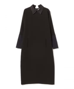 ROOM NO.8 BLACK / バックドットレース ドレス