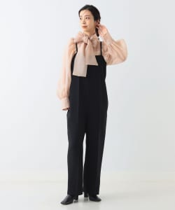 Demi-Luxe BEAMS / 女裝 素色 細肩 連身褲