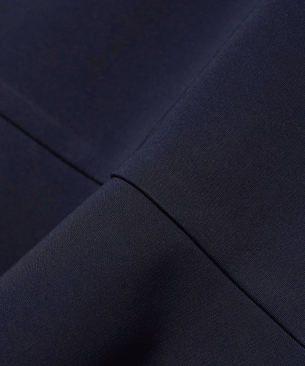 24SS タグ付き未使用品✨コルコバード ポンチバイカラードレス ネイビー 36 24SS タグ付き未使用品✨コルコバード ポンチバイカラードレス