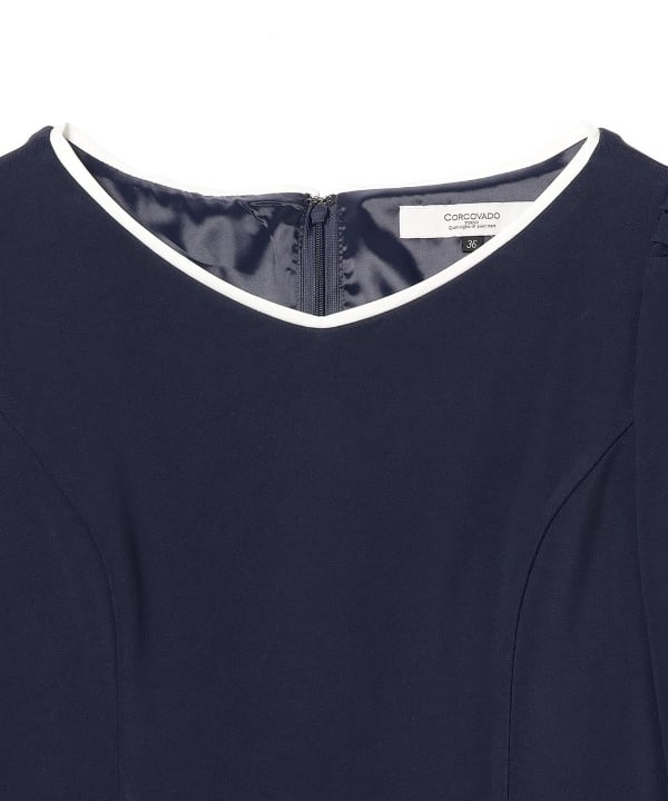 EFFE BEAMS（エッフェ ビームス）CORCOVADO / ポンチ バイカラードレス