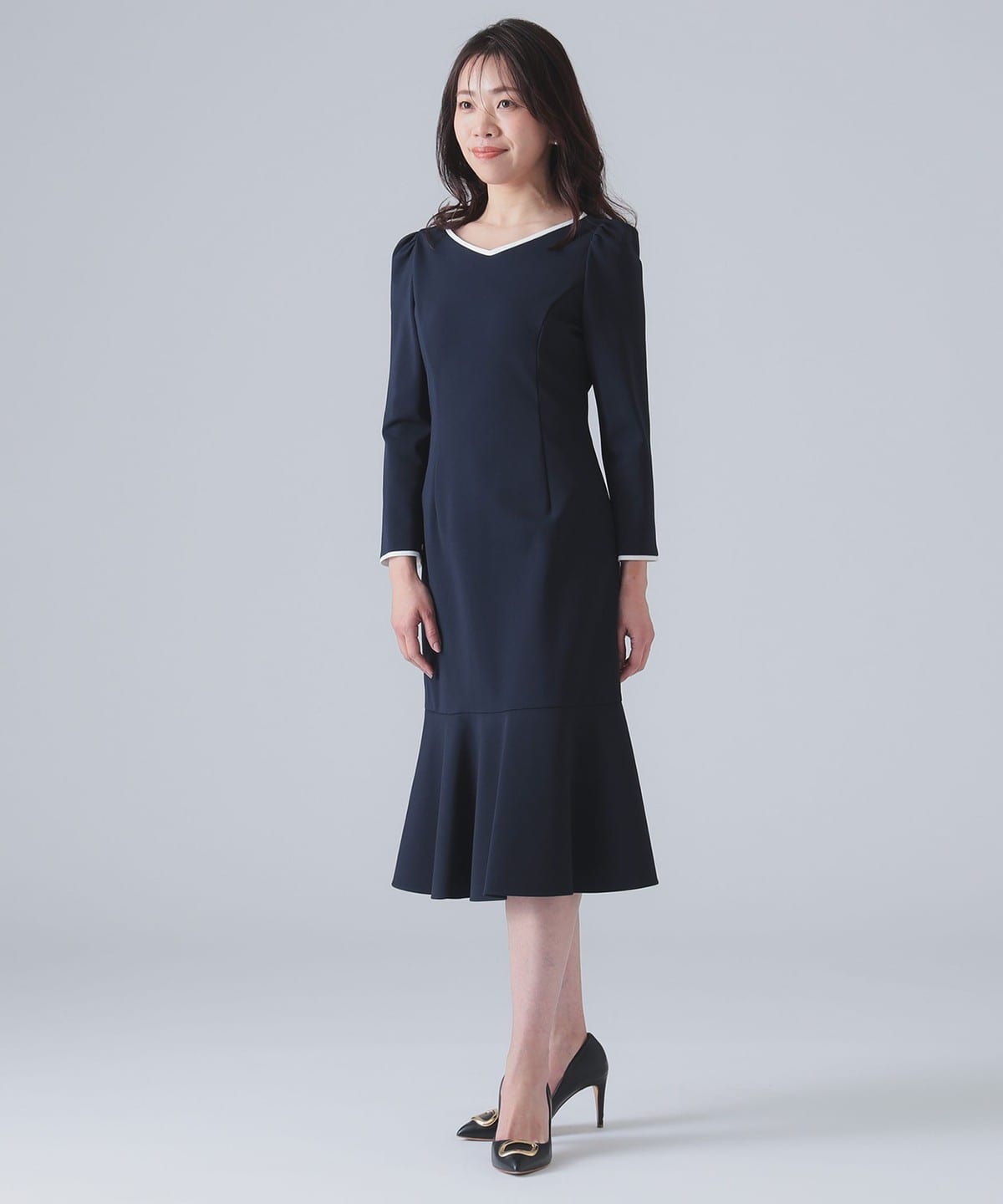 CORCOVADO コルコバード / ポンチ バイカラードレス ワンピース WOMEN ROYAL NAVY 36 CORCOVADO コルコバード / ポンチ バイカラードレス ワンピース WOMEN ROYAL NAVY 36