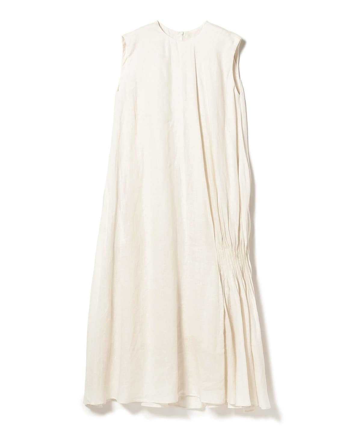 ATON エイトン / リネン ローン サイドタック ワンピース ワンピース WOMEN WARM WHITE 01 ATON エイトン / リネン ローン サイドタック ワンピース ワンピース WOMEN WARM WHITE 01