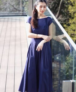 【店鋪限定販售】MARIHA × Demi-Luxe BEAMS / MRH 別注 女裝 月之夢 法式袖 洋裝