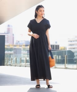 MARIHA × Demi-Luxe BEAMS / 別注 女裝 夏之光 法式袖 洋裝