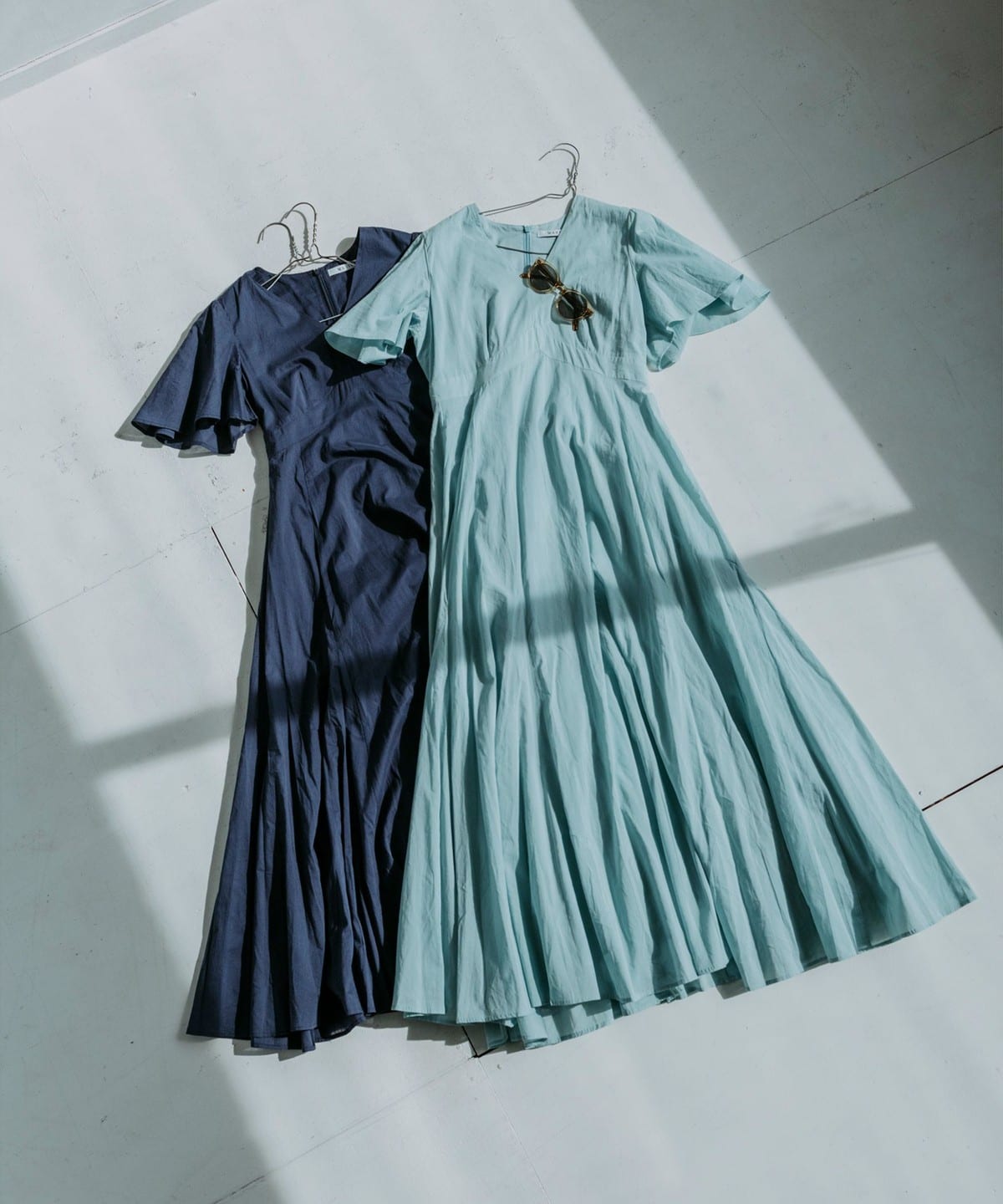 【BEAMS別注】MARIHA / せせらぎのワンピース　ネイビー　38 BEAMS SELECTION for WOMEN（ビームス セレクション for ウィメン