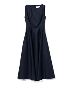 ROLAND MOURET / タック ボートネックドレス