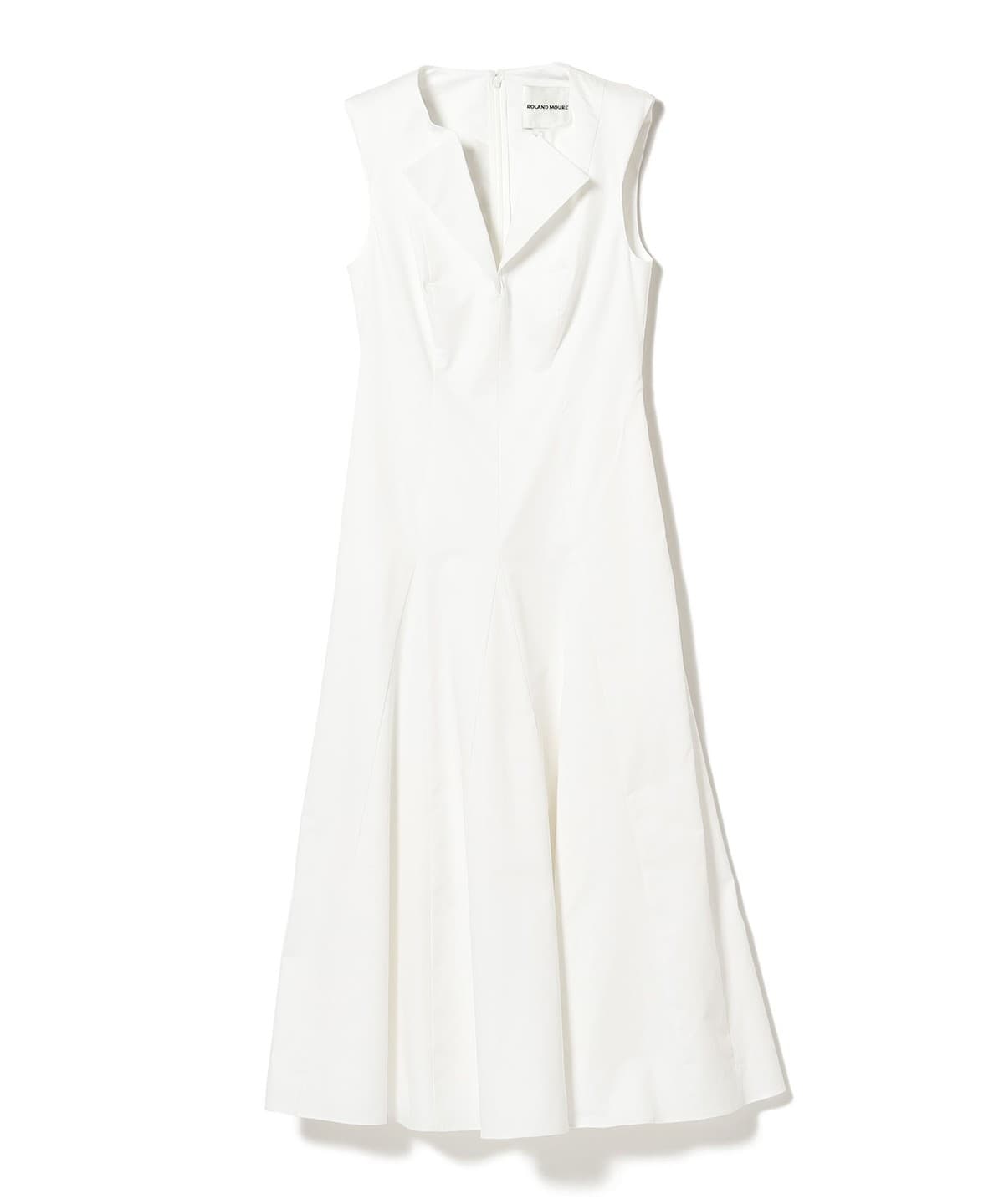 ROLAND MOURET / パネル スキッパードレス ワンピース WOMEN WHITE 8 ROLAND MOURET / パネル スキッパードレス ワンピース WOMEN WHITE 8