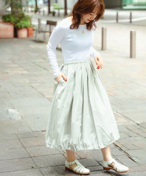 Demi-Luxe BEAMS（デミルクス ビームス）バルーン コンビ ワンピース