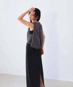 Demi-Luxe BEAMS / 女裝 棉緞 洋裝