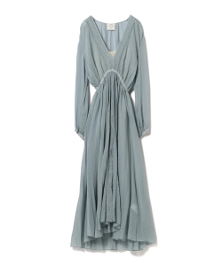 forte_forte / コットンシルク ドレープ ドレス