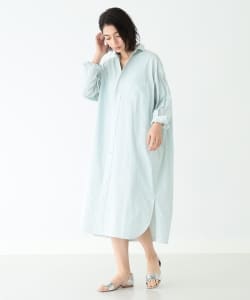 TICCA / 別注 スクエア ロングシャツ ワンピース