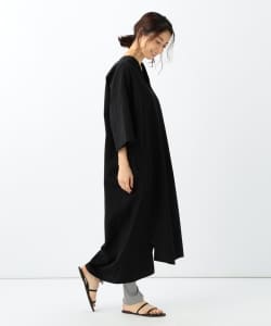TICCA / 別注 キーネック ショートスリーブ ワンピース