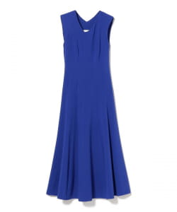 ROLAND MOURET / バック ホール ミディ ドレス