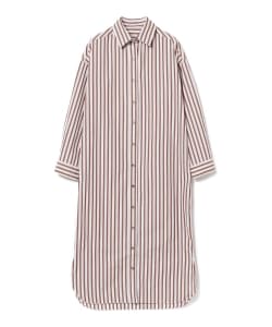GIANNETTO / ストライプ シャツワンピース