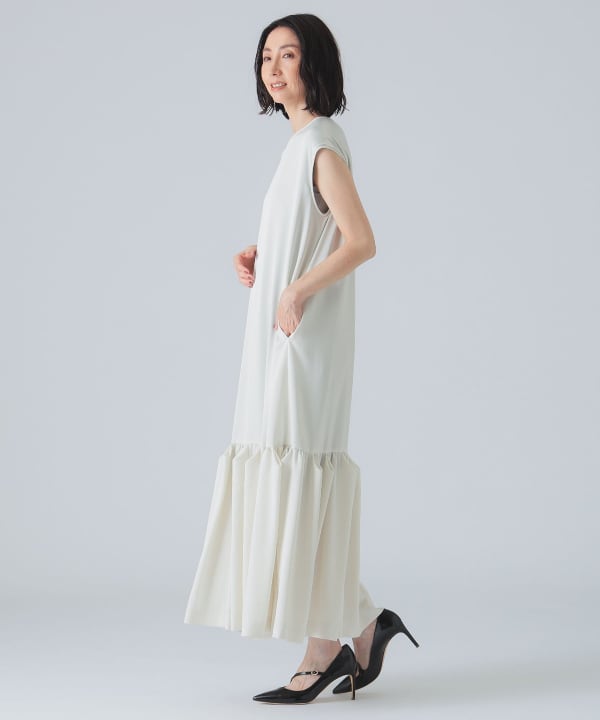 EFFE BEAMS(エッフェ ビームス)タック ティアード ワンピース EFFE BEAMS(エッフェ ビームス)タック ティアード ワンピース