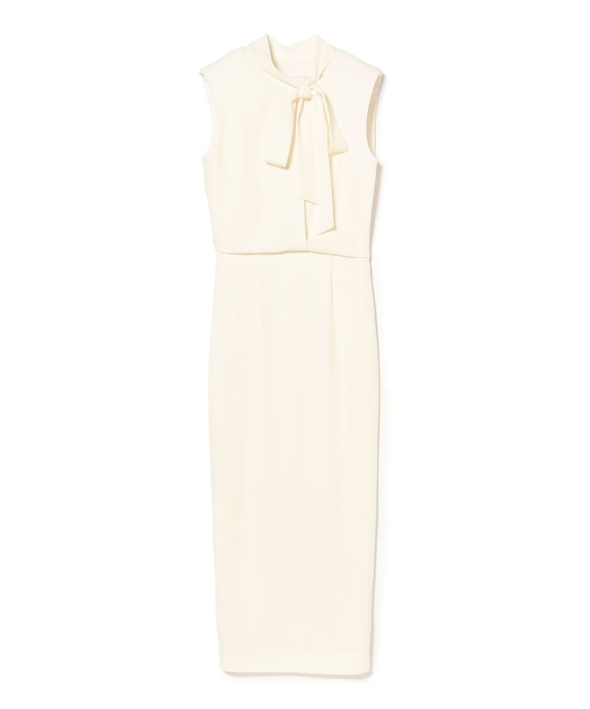 ROLAND MOURET / タイ ノースリーブ ドレス ワンピース WOMEN CREAM 2 ROLAND MOURET / タイ ノースリーブ ドレス ワンピース WOMEN CREAM 2