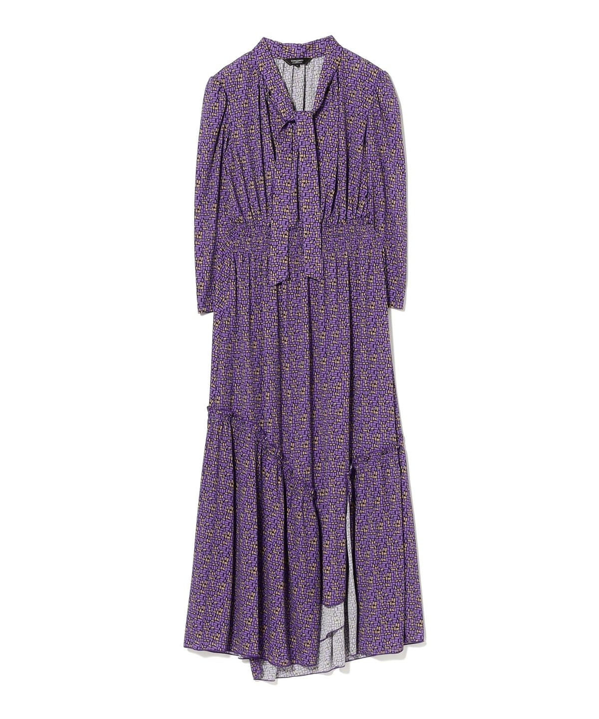 CORCOVADO コルコバード / ジャージ ボウタイ ドレス ワンピース WOMEN PURPLE 38 CORCOVADO コルコバード / ジャージ ボウタイ ドレス ワンピース WOMEN PURPLE 38