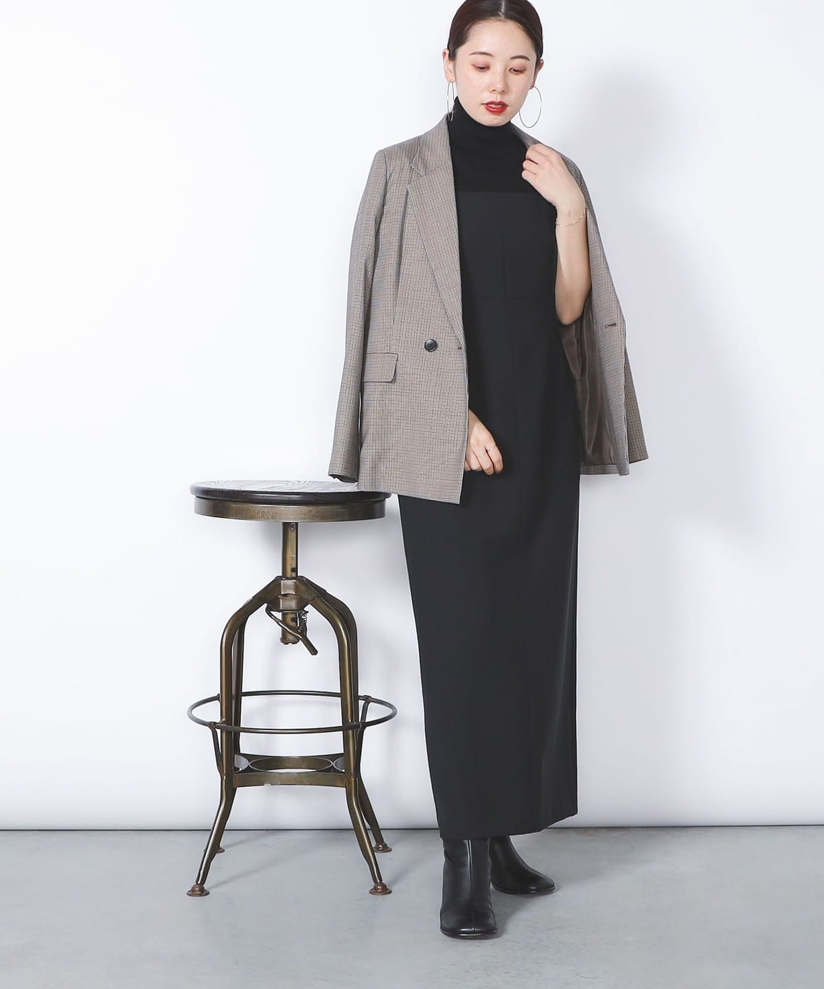 Demi-Luxe BEAMS（デミルクス ビームス）ダブルクロス キャミソール