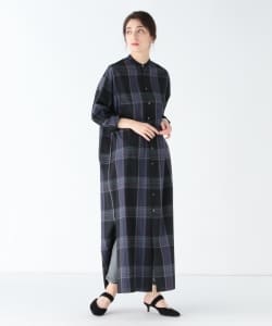AURALEE / チェック マキシワンピース