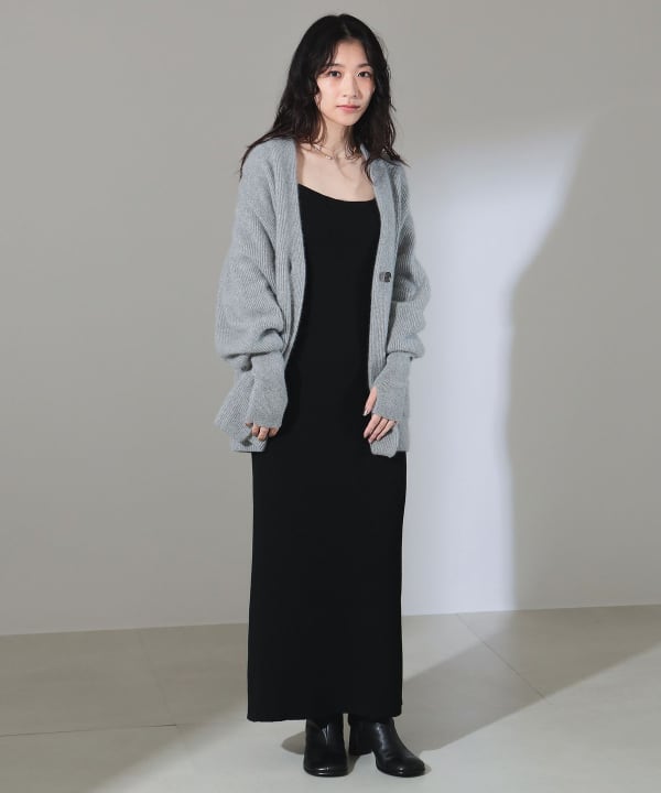 Demi-Luxe BEAMS（デミルクス ビームス）【12/5再値下げ】ニット チューブ キャミソールワンピース（ワンピース キャミ・ノースリーブ ワンピース）通販｜BEAMS