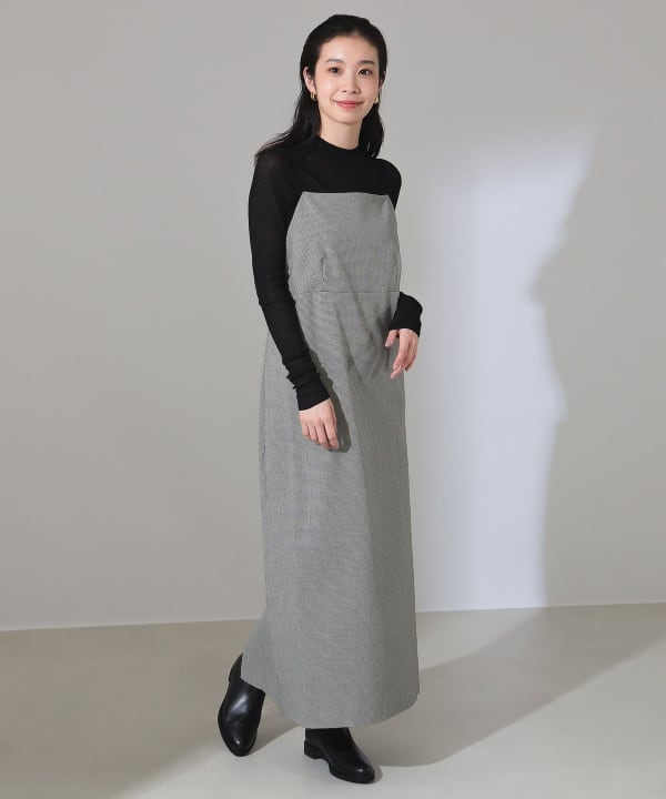 【メーカー再生品】 Demi-Luxe ビームス）サテンストラップ BEAMS（デミルクス ワンピース