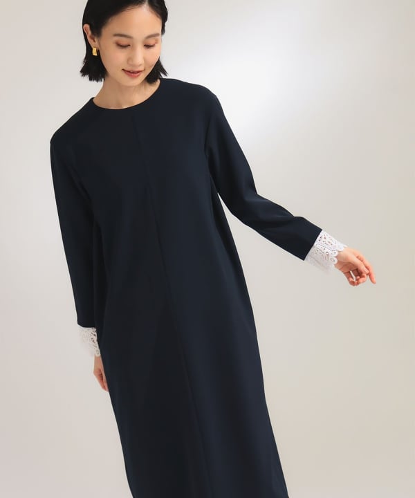 Demi-Luxe BEAMS / クロシェレース ワンピース Demi-Luxe BEAMS（デミルクス ビームス）の「Demi-Luxe BEAMS