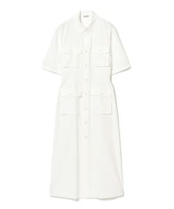AURALEE / WASHED FINX TWILL SHIRT DRESS