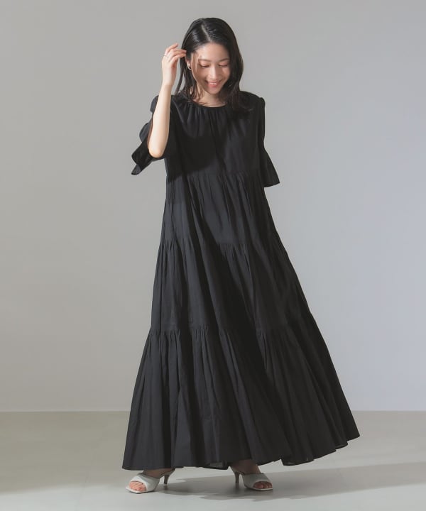 【チー】マリハ 今年購入 春のすずらん ロングワンピース ３８ Demi-Luxe BEAMS（デミルクス ビームス）MARIHA / 春のすずらん