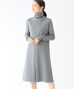 ROBERTO COLLINA / 別注 フロントプリーツ ニットワンピース◆