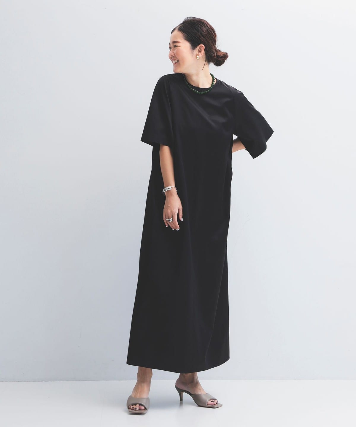 グロス Tドレス .M ワンピース WOMEN BLACK 38 グロス Tドレス .M ワンピース WOMEN BLACK 38