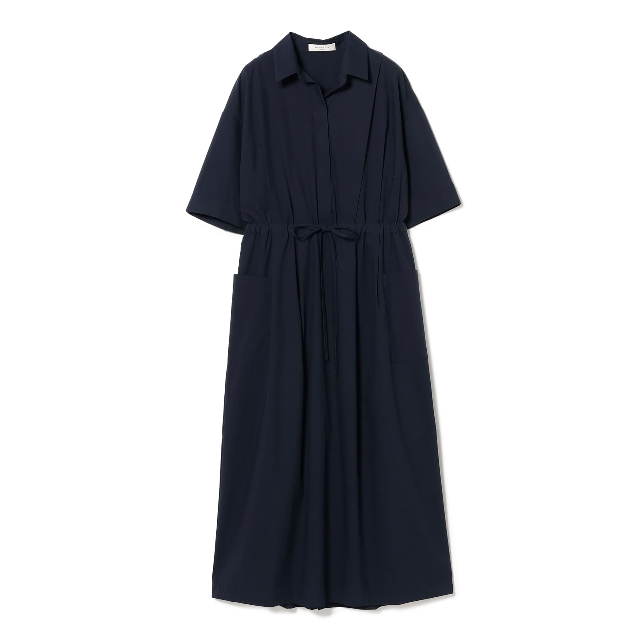 美品 デミルクスビームス 麻100% ロングシャツ シャツワンピース 日本製 64261616847_D_5.jpg