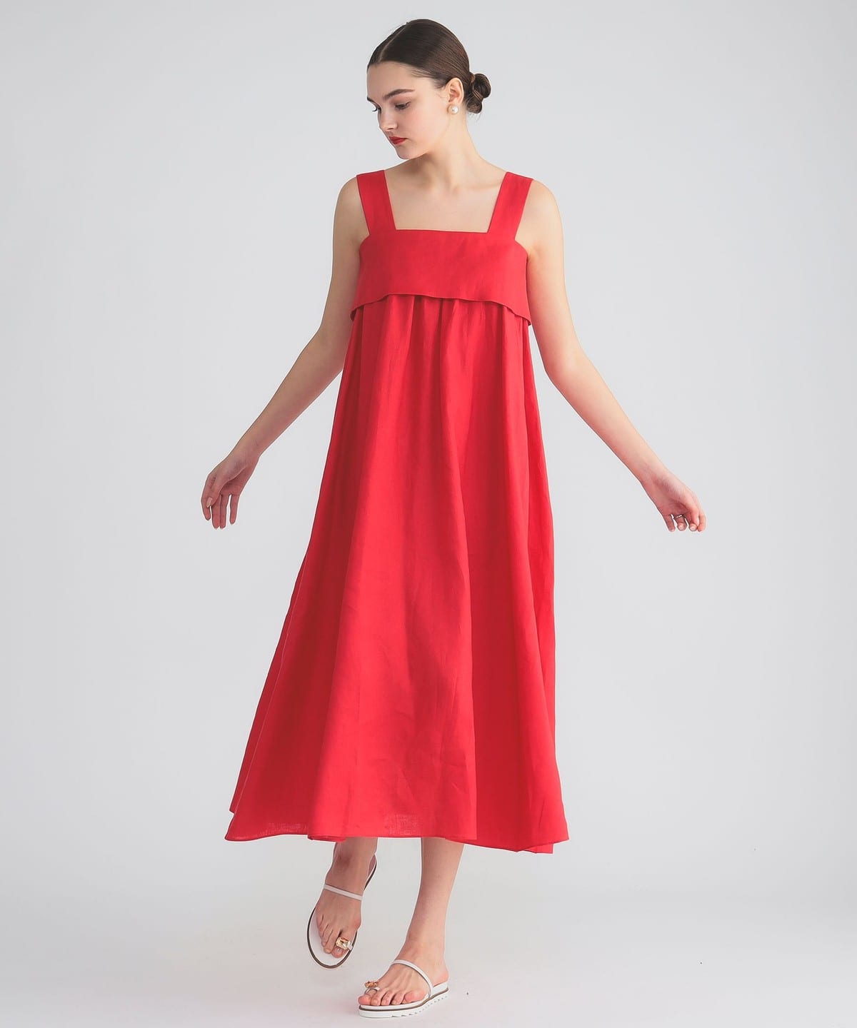 EFFE BEAMS（エッフェ ビームス）リネン カラードレス