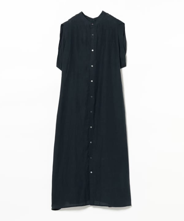 Demi-Luxe BEAMSTICCA リネン フレンチスリーブ ワンピース Demi-Luxe BEAMS（デミルクス ビームス）の「TICCA / リネン