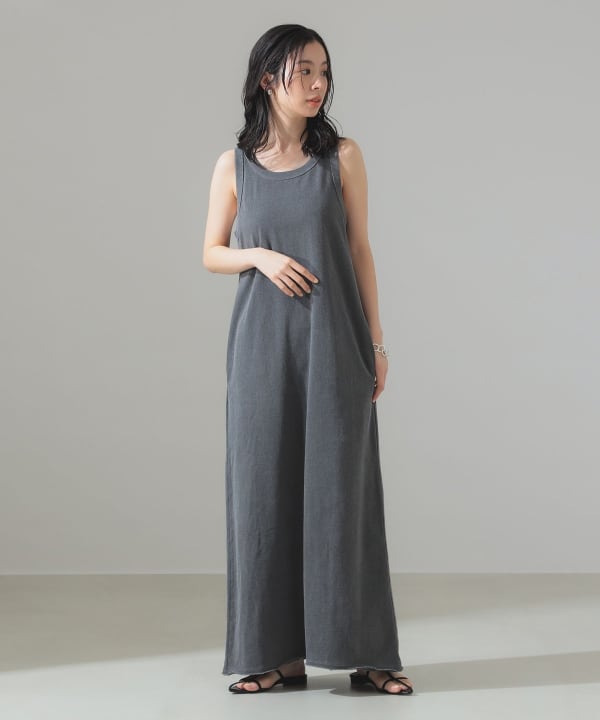 美品 デミルクス ビームス 3万 ふんわりワンピース マキシ