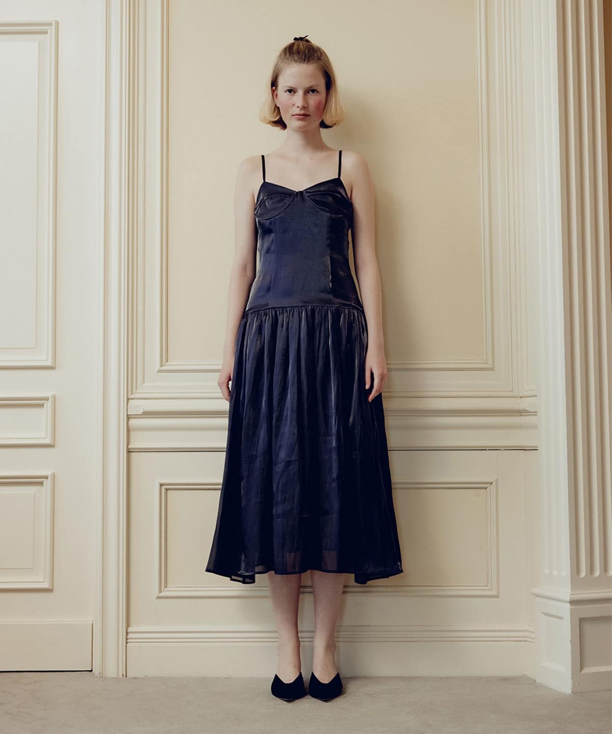 BEAMS SALON / トワイライト ランジェリー ドレス ワンピース WOMEN NAVY 36 BEAMS SALON / トワイライト ランジェリー ドレス ワンピース WOMEN NAVY 36
