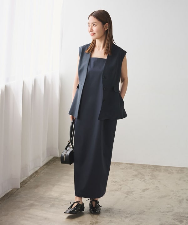 【超美品】demiluxe beams デミルクスビームス　ワンピース　36 Demi-Luxe BEAMS（デミルクス ビームス）LEE × Demi-Luxe BEAMS
