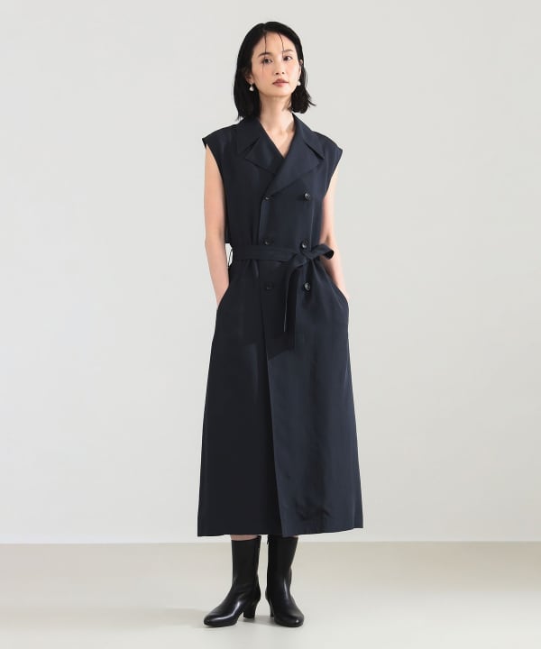 新品　Demi-Luxe BEAMS ビームス　トレンチコート　レディース　34 Demi-Luxe BEAMS（デミルクス ビームス）ライト トレンチコート